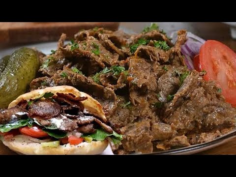 TikTok Viral Doner Kebab Recipe | Homemade Doner Kebab Recipe