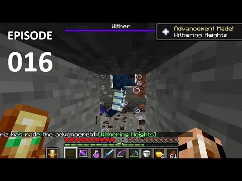 ZICFRIZ - E016 - WITHER HUNTER - Let's play Minecraft survival solo