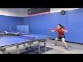 Butterfly Training Tips with Emily Tan - Backhand Middle Backhand Forehand