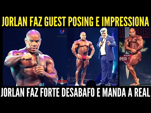 JORLAN DÁ SHOW EM GUEST POSING E FAZ DESABAFO