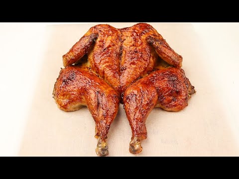 The secret of the tastiest chicken. Mega juicy chicken in the oven. Impossible to spoil! ASMR