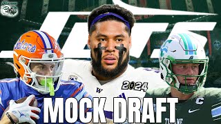 New York Jets 2024 7-Round Mock Draft | What I Would Do