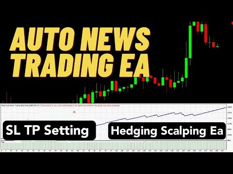 Auto News Trading Ea Expert Adviser With Safe Strategy #tradingnews #forex