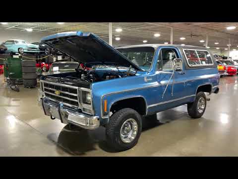 50 Original-Mile 1979 Chevrolet K5 Blazer Cheyenne