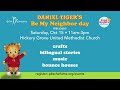 PBS Charlotte And Daniel Tiger Be My Neighbor Day
