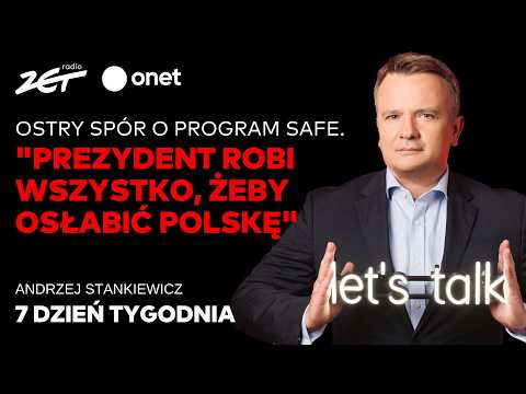 Weto prezydenta wobec SAFE i spór o Trybunał - gorąca debata w Radiu ZET