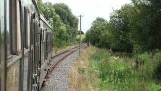 preview picture of video 'From Bodiam to Tenterden Town with a Class 108 DMU'