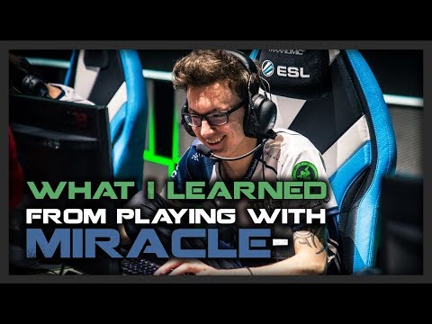 What I Learned From Playing with Miracle- | Pro Dota 2 Guides
