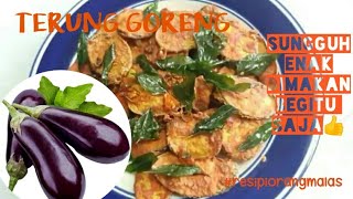Download lagu TERUNG GORENG RANGUP || CRISPY EGGPLANT RECIPE mp3