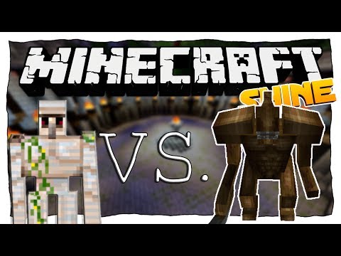 EISENGOLEM VS. CLINK | Minecraft: Eisengolem vs. Monster • #23 | #SHINEMC