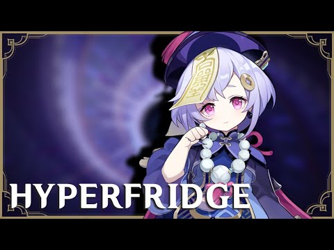 what happens when you add cryo in a hyperbloom team... (Qiqi hyperfridge)