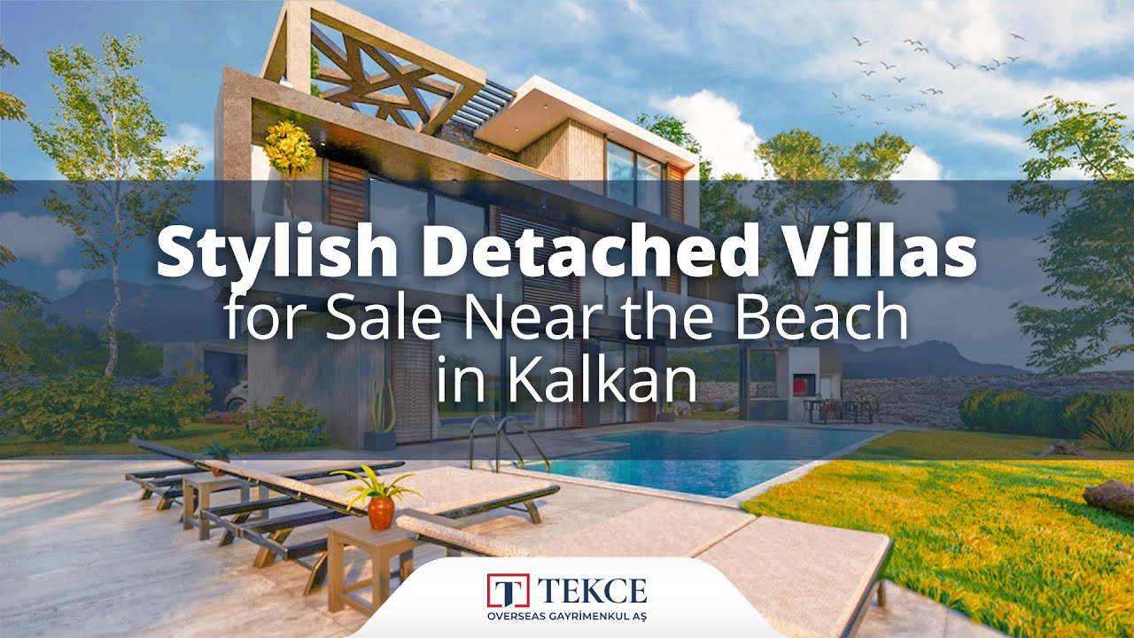 Villas au Design Charmant avec Piscine Privée à Kalkan Kas
