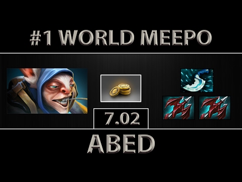 Abed Meepo Fast Farm ► #1 World Best Meepo ► Dota 2 [7.02]