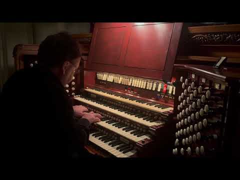 Marche Triomphale: ’Nun danket, alle Gott’  - Karg-Elert.  David Briggs at St John the Divine, NYC