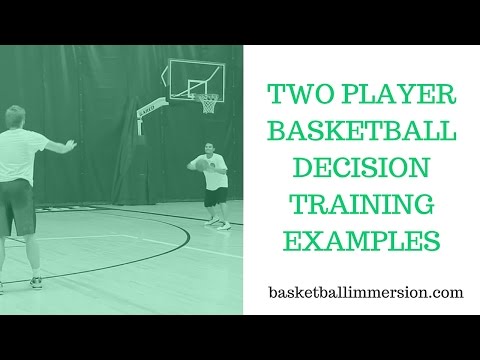 Two Player Basketball Decision Training Example