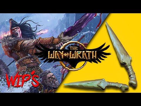 The Way of Wrath - Speed Sculpting of Bone, stone and wood dagger