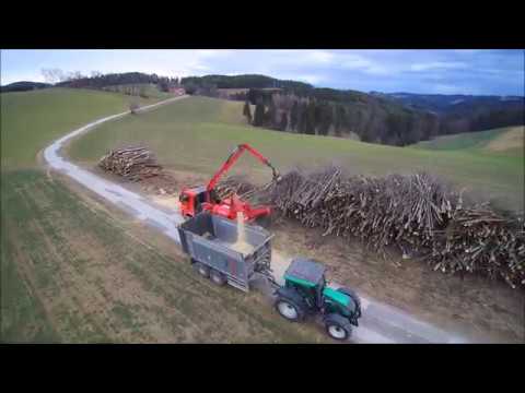 Holz hacken in der Buckligen Welt