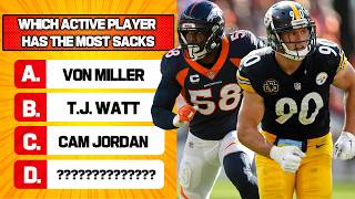 50 NFL Trivia Questions to Test if You're a Casual