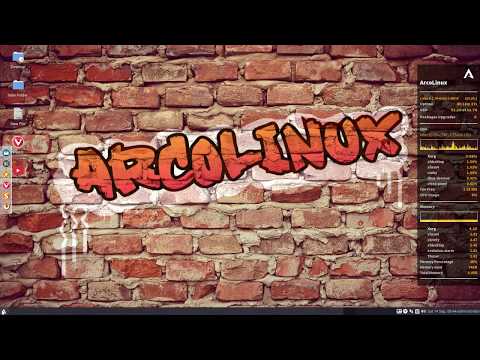 ArcoLinux 19.09 Run Through