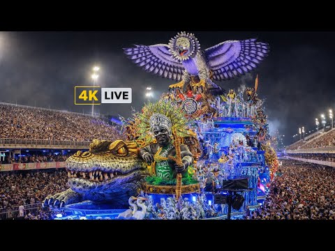 Rio de Janeiro Carnival 2026 | Desfile Oficial Completo 4K LIVE–Mega Animal Float Spectacle 