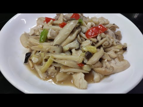 CÁCH LÀM MÓN GÀ XÀO NẤM NGON GIÀU DINH DƯỠNG