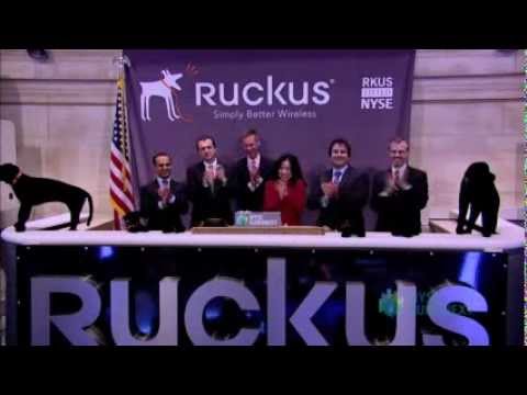 Ruckus Wireless Celebrates IPO on the NYSE