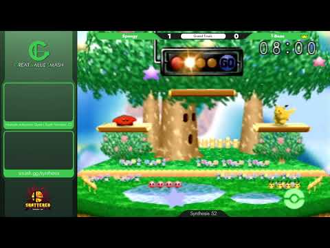 Super Smash Bros. 64: T-Beau (Pikachu/Falcon) V Spongy (Kirby) - Synthesis 52