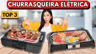 ????Top 3 Melhores CHURRASQUEIRA ELÉTRICA | Churrasqueira Elétrica Sem Fumaça | Grelha Elétrica 2024!