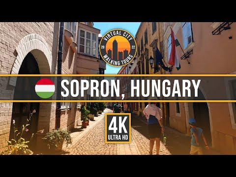 🇭🇺 SOPRON, HUNGARY – City Walking Tour 2025 | Old Town & Panoramic Views [4K]