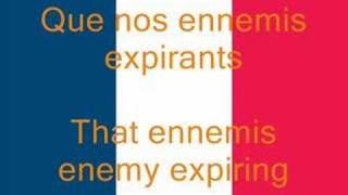 La Marseillaise, French National Anthem (Fr/En)