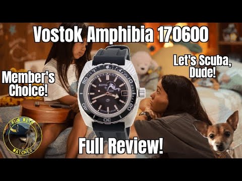 Vostok 170600 Amphibia Scuba Dude Member's Choice Automatic Watch Review!