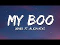 Usher My Boo Lyrics Ft Alicia Keys