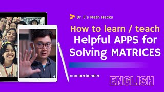 Matrix Operations Web App teaching video thumbnail