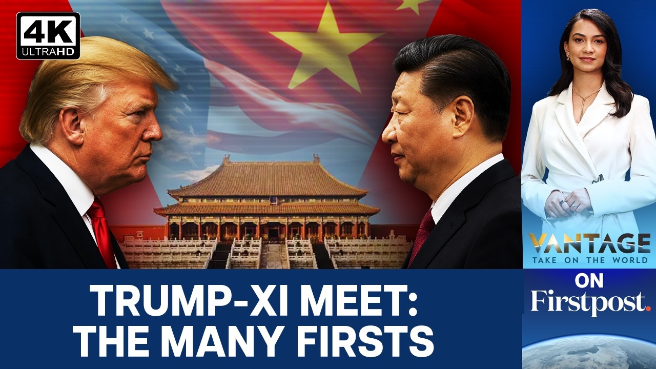 Trump’s First China Visit Since 2017; Rubio in Beijing Despite Sanctions | Vantage on Firstpost | 4K