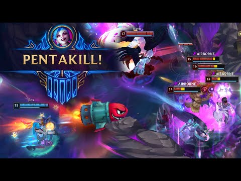 Best PENTAKILL LoL Montage (1v5, Cassiopeia, Fiddlesticks, Jinx, Vladimir, Nunu, Sett, Olaf) #397