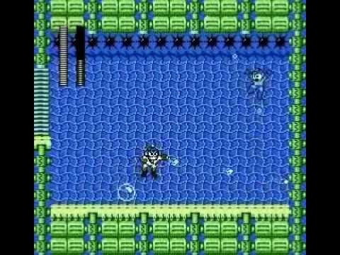 Mega Man 2: Bubble Mans Stage- No Damage, Buster Only