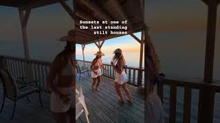 Pasco county camp 6! One of the last standing stilt houses #florida #sunsetview #stilthouse #scallop