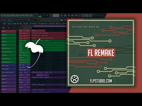 Tinlicker & Helsloot - Because You Move Me (FL Studio Template)