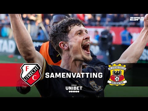 🔥 KRANKZINNIGE FINALE PLAY-OFFS eindigt in VERLENGING! 😰 | Samenvatting FC Utrecht - Go Ahead Eagles