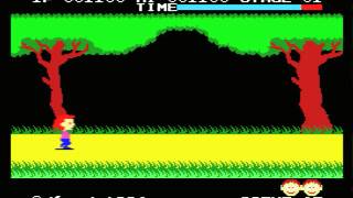 Classic Games Junkies - (MSX) - Athletic Land - Stage 1