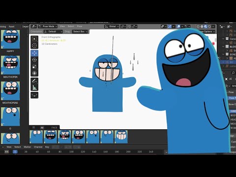 How To ANIMATE FASTER in Blender 4.5 Grease Pencil
