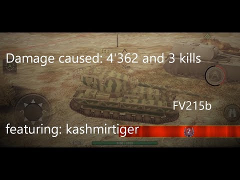 FV215b - Sturzbach - 4.4k Damage and 3 kills