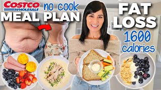 I Lost Weight FAST with This 1600 Calorie Meal Plan from Costco (NO COOK HIGH PROTEIN)