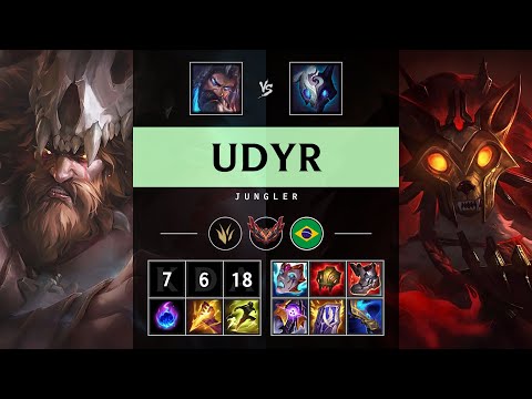 Udyr Jungle vs Kindred - BR Grandmaster Patch 25.18