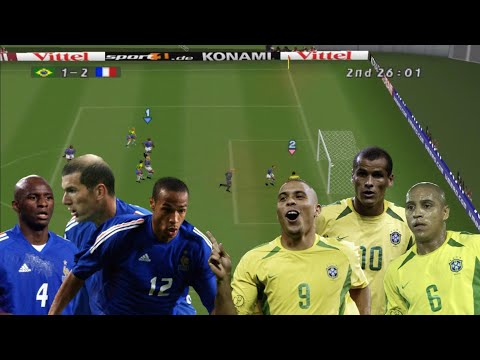 Pro Evolution Soccer 2 - France vs Brazil (2002) / Emin vs Ahmet