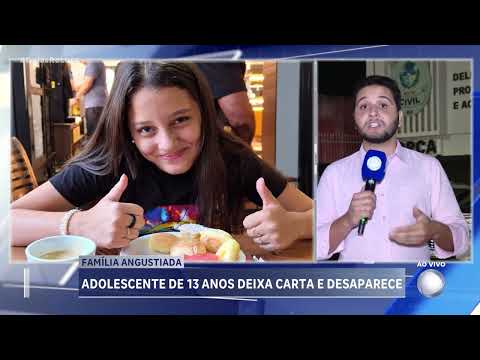 Goiás Record traz as últimas informações sobre o desaparecimento de adolescente de 13 anos
