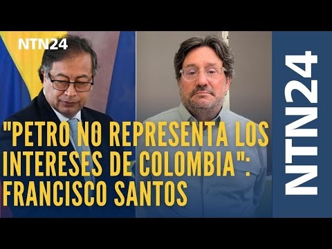 Francisco Santos analiza decisión de EE. UU. de cancelarle la visa al presidente Gustavo Petro