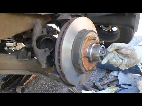 92-99 Suburban Front Brake Pads & Rotors & Wheel Bearings Replacement "How to"