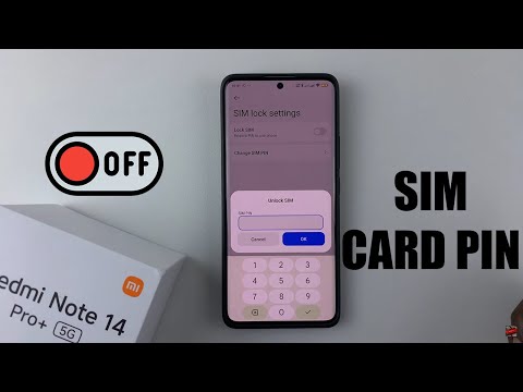How To Disable SIM Card Lock On Redmi Note 14 / 14 Pro+ (Disable SIM PIN)