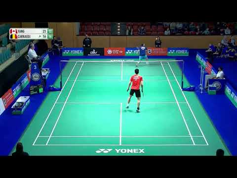 Brian Yang (CAN) vs Julien CARRAGGI (BEL) | R16 | 2024 YONEX German Open 300
